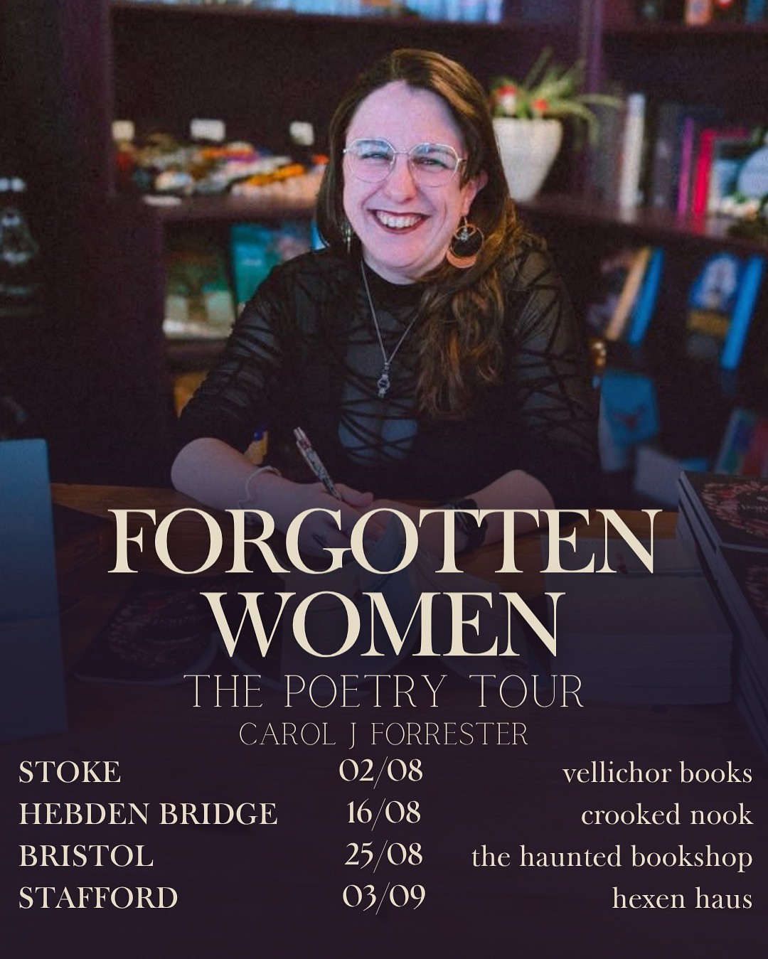 An Afternoon of Poetry with Carol J Forrester
