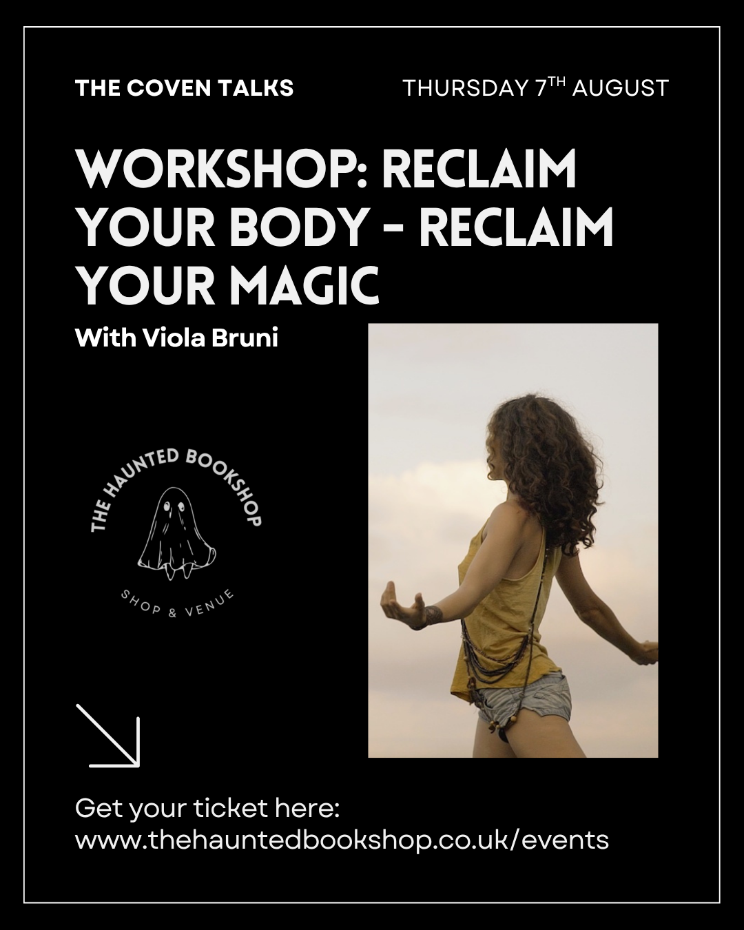 Workshop: Reclaim Your Body - Reclaim Your Magic with Viola Bruni