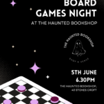 Board Games Night at the Haunted Bookshop